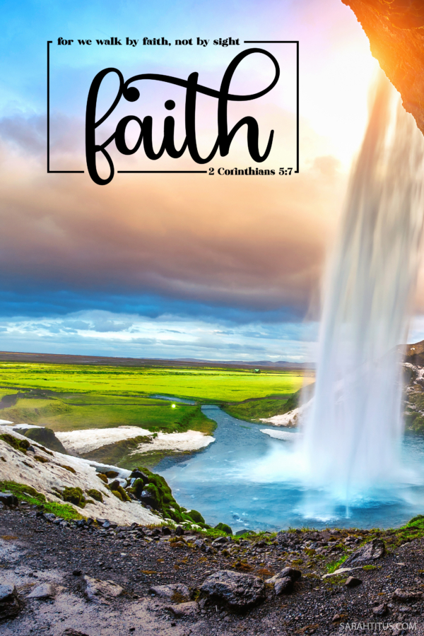 Faith Scripture 2 Corinthians 5:7 Wallpaper - Pin