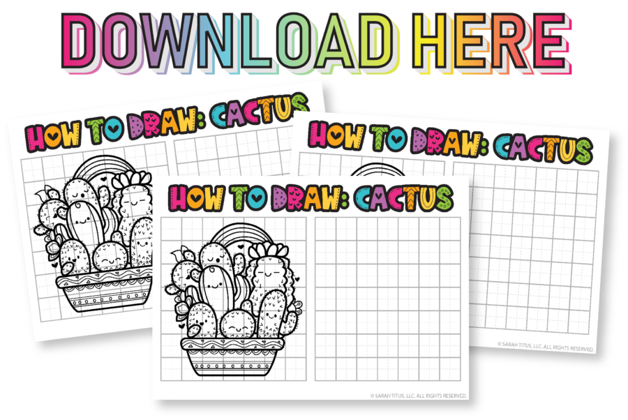 How to Draw Cactus