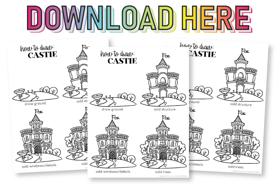 How to Draw a Castle - Sarah Titus