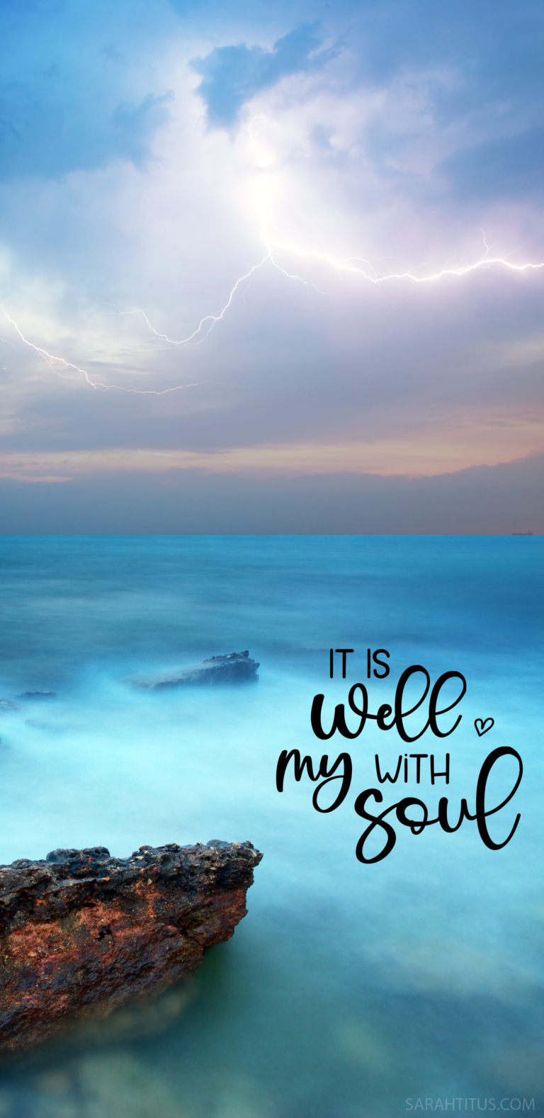 It Is Well With My Soul Hymn Wallpaper Sarah Titus
