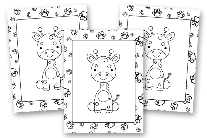 Kids Educational Activities Binder - Coloring Page