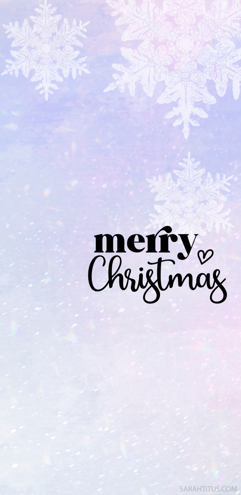 Merry Christmas Wallpaper - Sarah Titus
