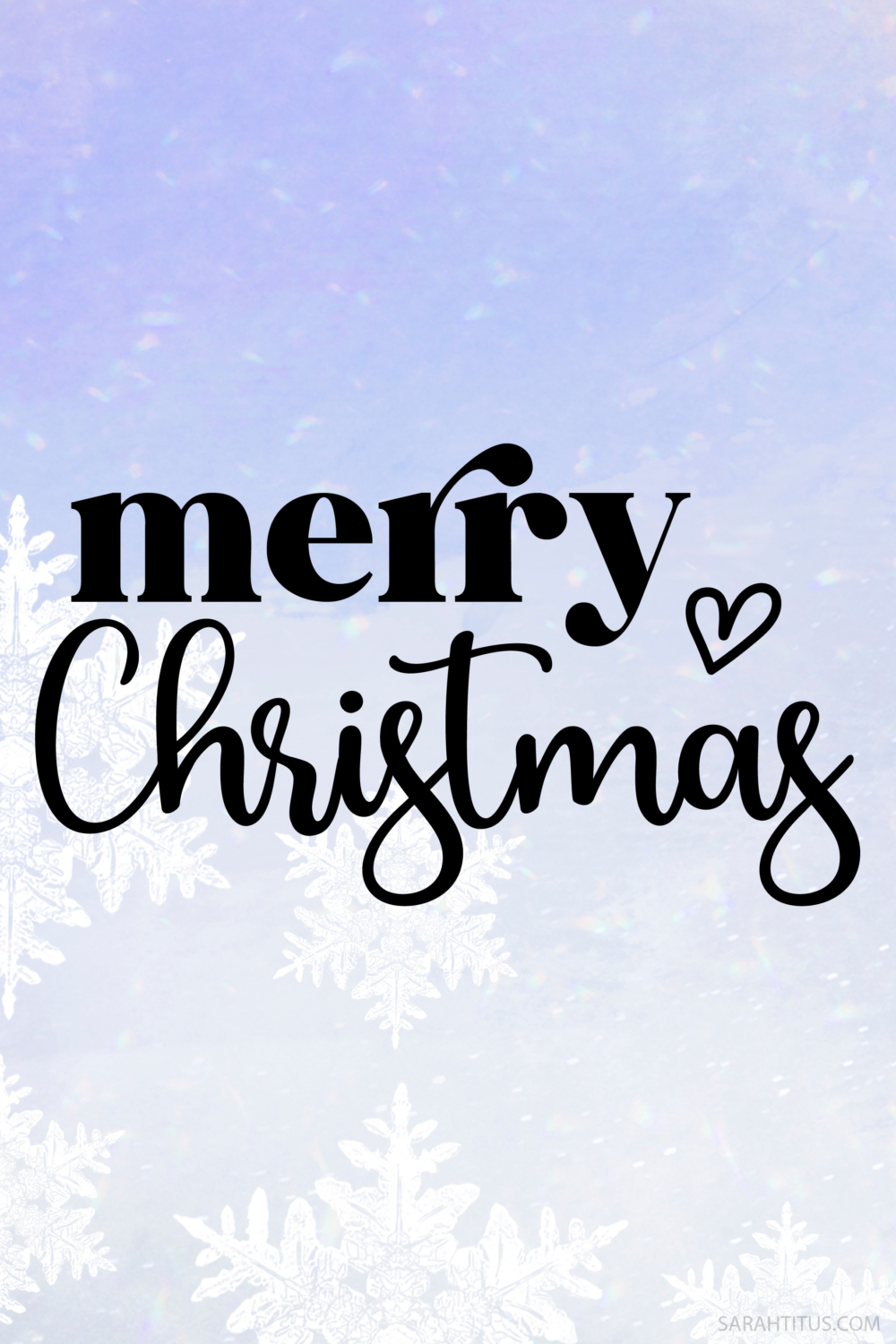 Merry Christmas Wallpaper - Sarah Titus