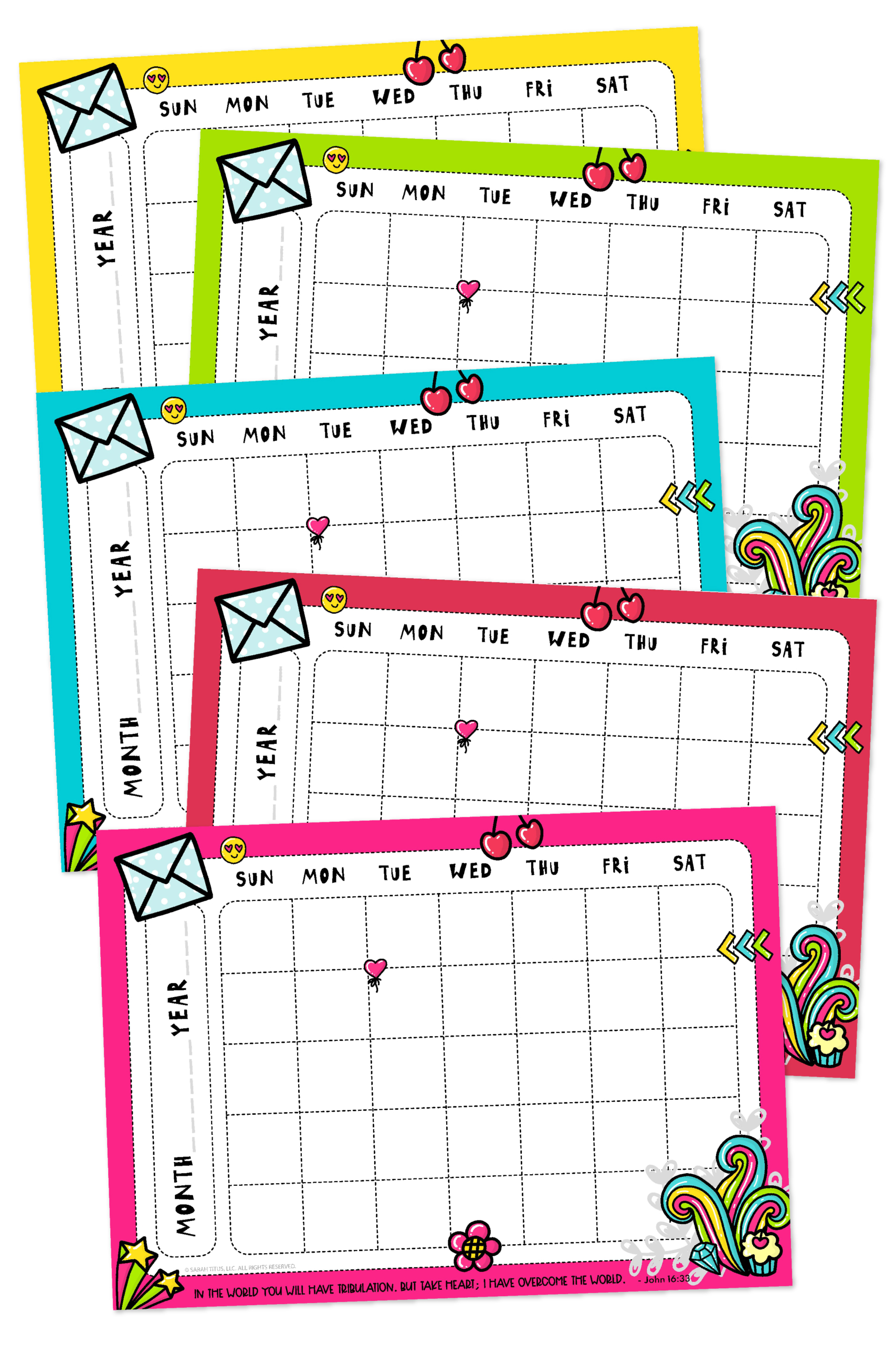 Modern Monthly Planner-01