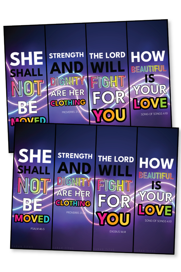 She Will Not Be Moved Bookmarks-01