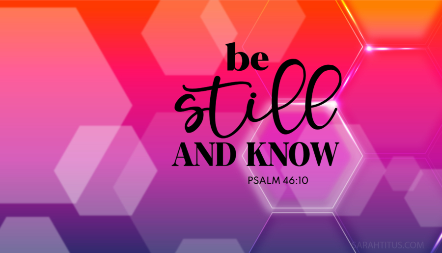 Be Still and Know Wallpapers Pinterest Cover