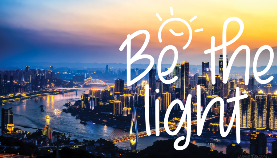 Be the Light Wallpaper - Pinterest-Cover