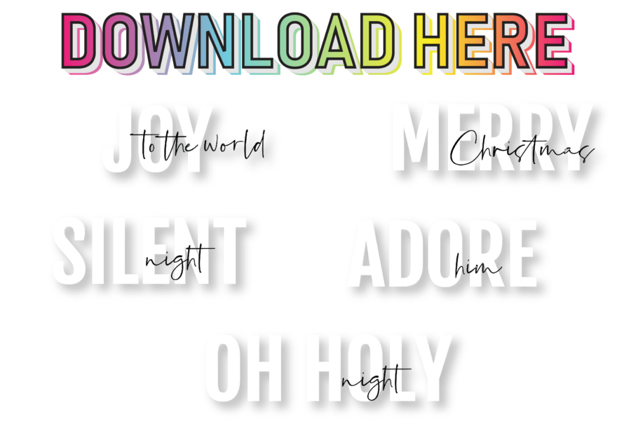 Cute Christian Christmas T-Shirt Quotes SVGs + PNGs