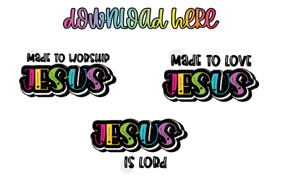 Cute Free Jesus SVG Files to Download