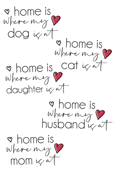 Cutest Free SVG Quotes – ‘Home is Where’ Phrases-01