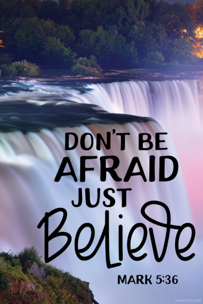 Don't Be Afraid Wallpaper