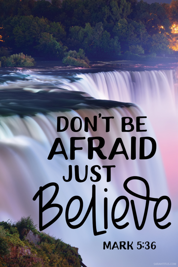 Don't Be Afraid Wallpaper