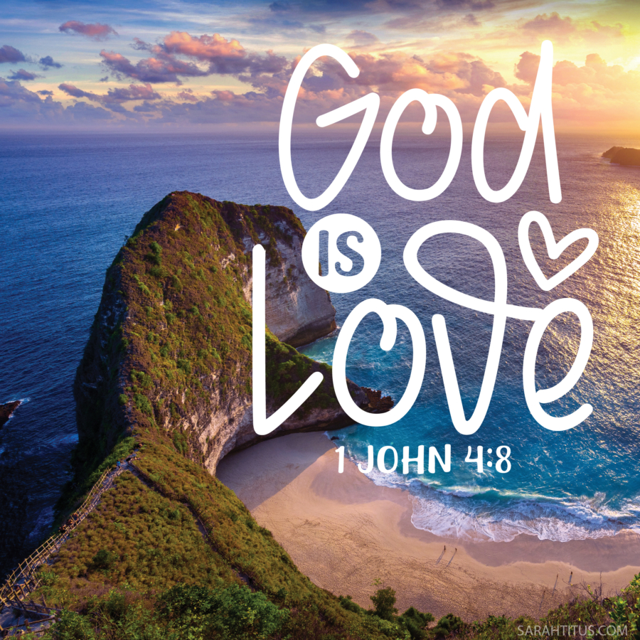God is Love Wallpaper-Instagram