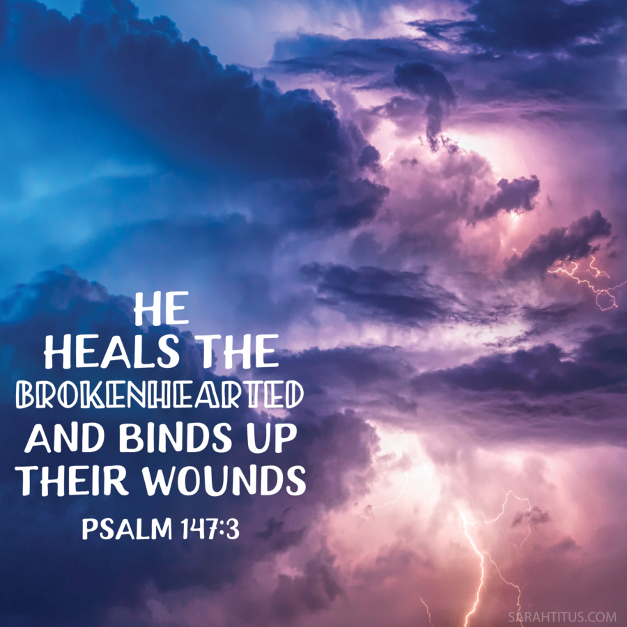 He Heals the Brokenhearted-Instagram