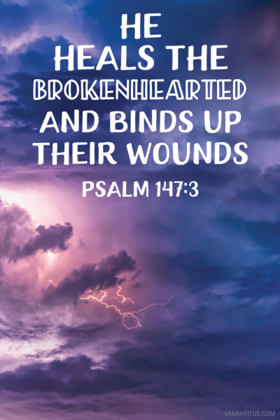He Heals the Brokenhearted Wallpaper