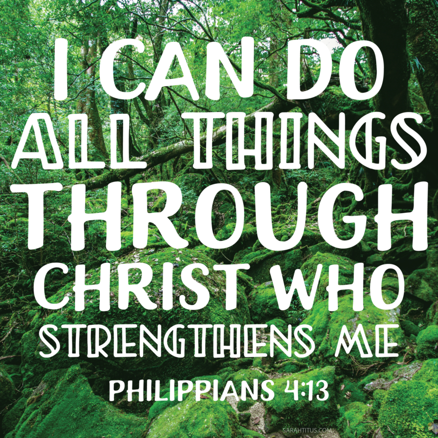 i can do all things through christ who strengthens me wallpaper sports