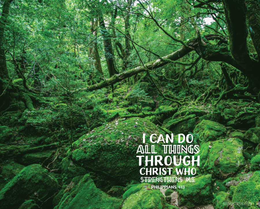 I Can Do All Things Through Christ Wallpaper-Laptop