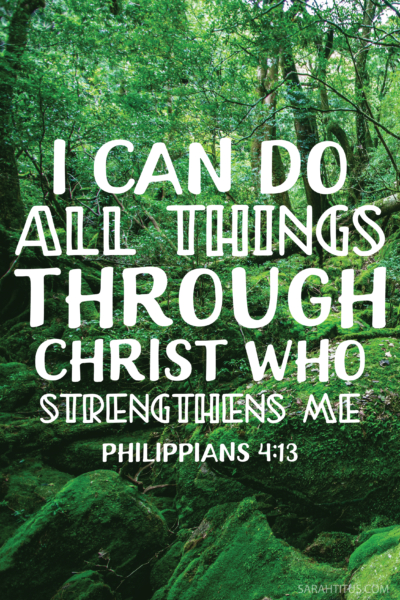 I Can Do All Things Through Christ Wallpaper