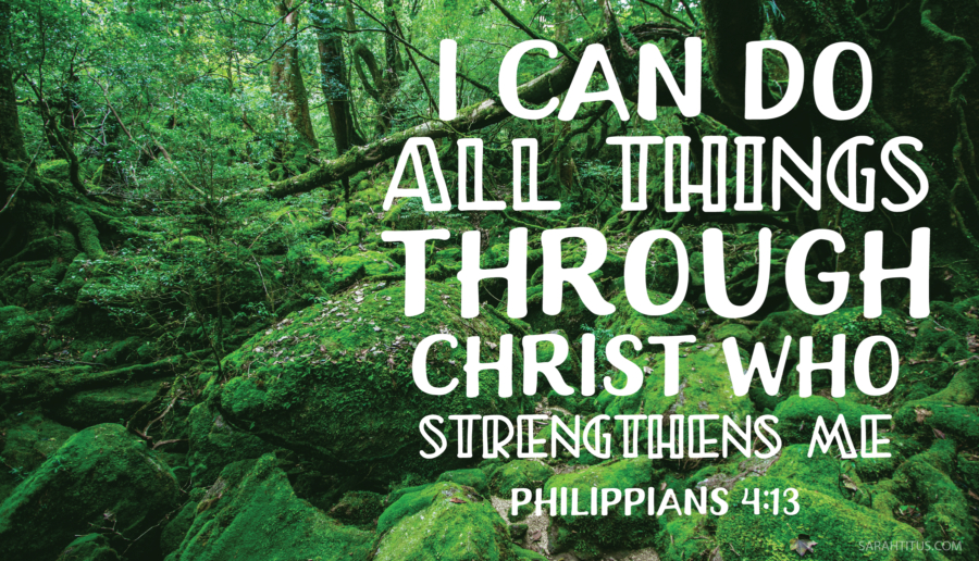 i can do all things through christ who strengthens me wallpaper sports