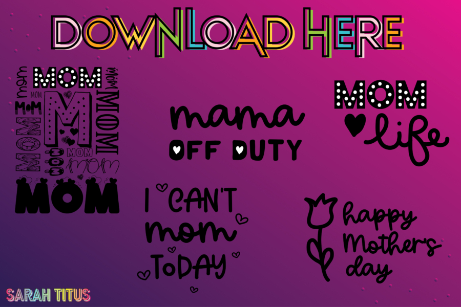Mom Life Digital Planner Stickers