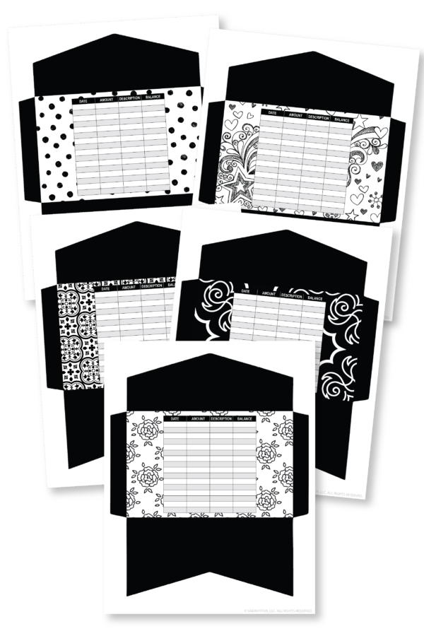 Monochrome Cash Envelopes-01