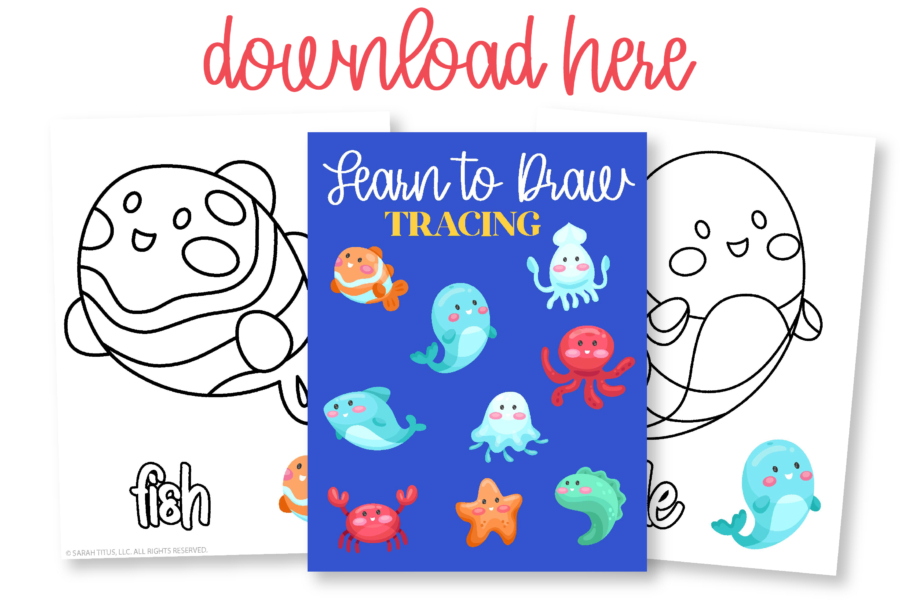 Tracing: Learn to Draw Sea Animals - Sarah Titus Tracing: Learn to Draw Sea Animals - Sarah Titus