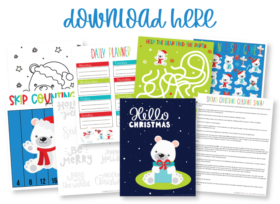 Christmas Planner Pack Download