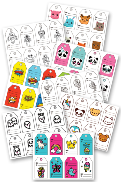 Cute Gift Tag Printables For Kids
