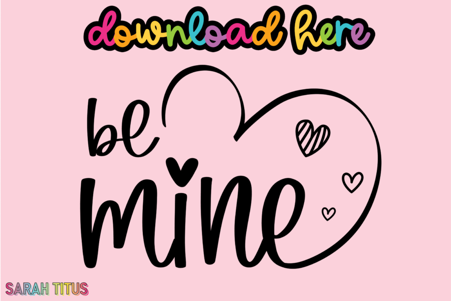 Be Mine SVG