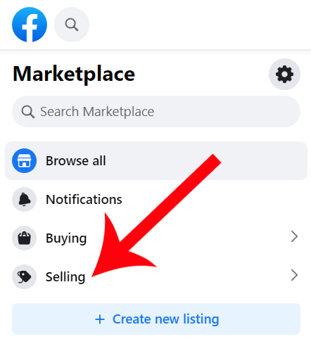 Facebook Marketplace Selling