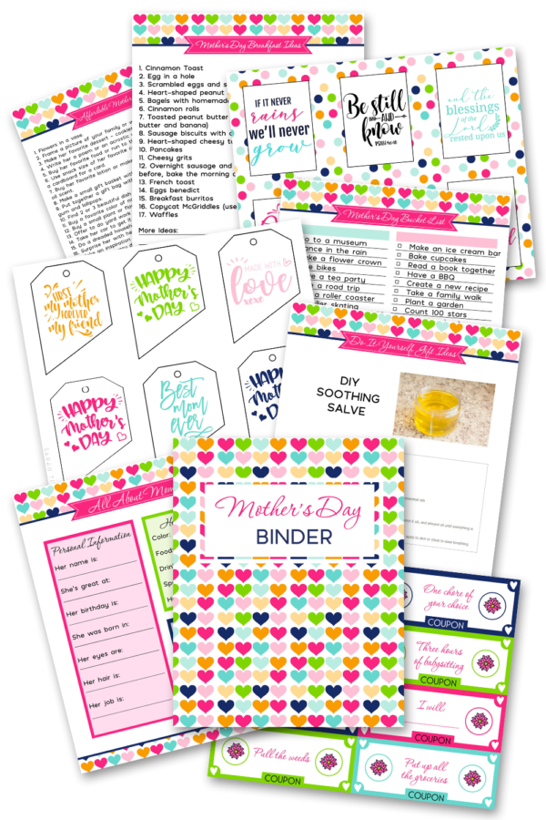 Mother's Day Binder