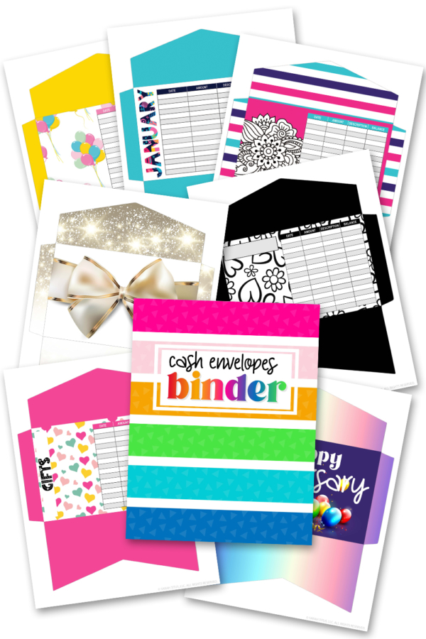 Cash Envelopes Binder