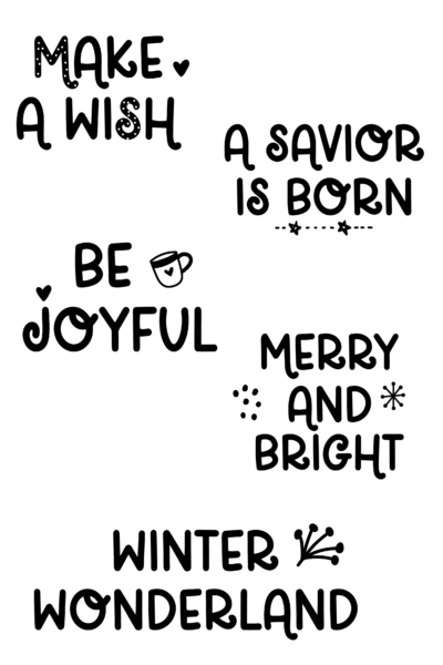 Cute Christmas SVG Sayings