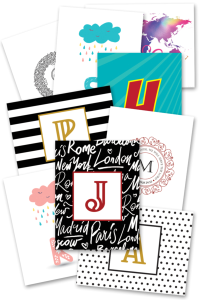 Fabulous Monogram Wall Art Printables For All Rooms In Your Home
