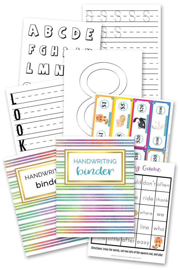 Handwriting Binder