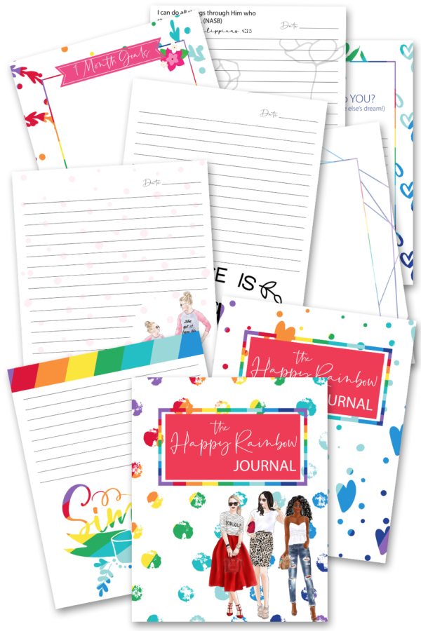 Happy Rainbow Journal