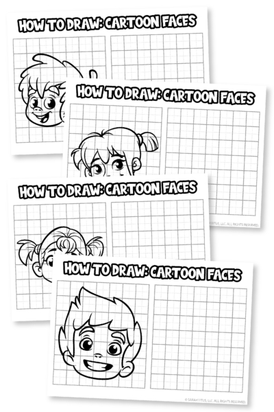 How to Draw Cartoon Faces-01