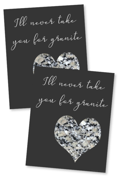 I'll Never Take You For Granite-01
