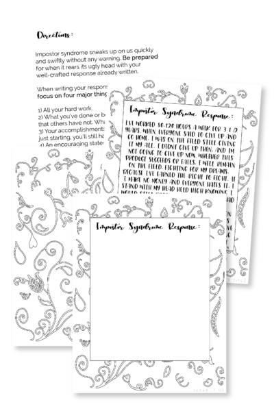 Imposter Syndrome Worksheets-01