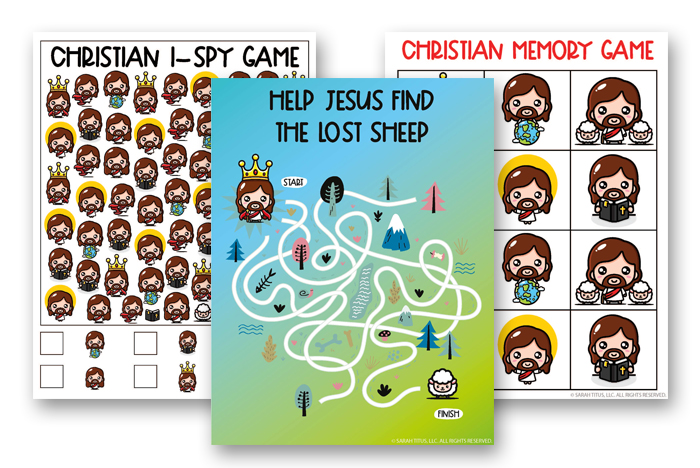 Jesus is Lord Bible Study Pack - Fun Games