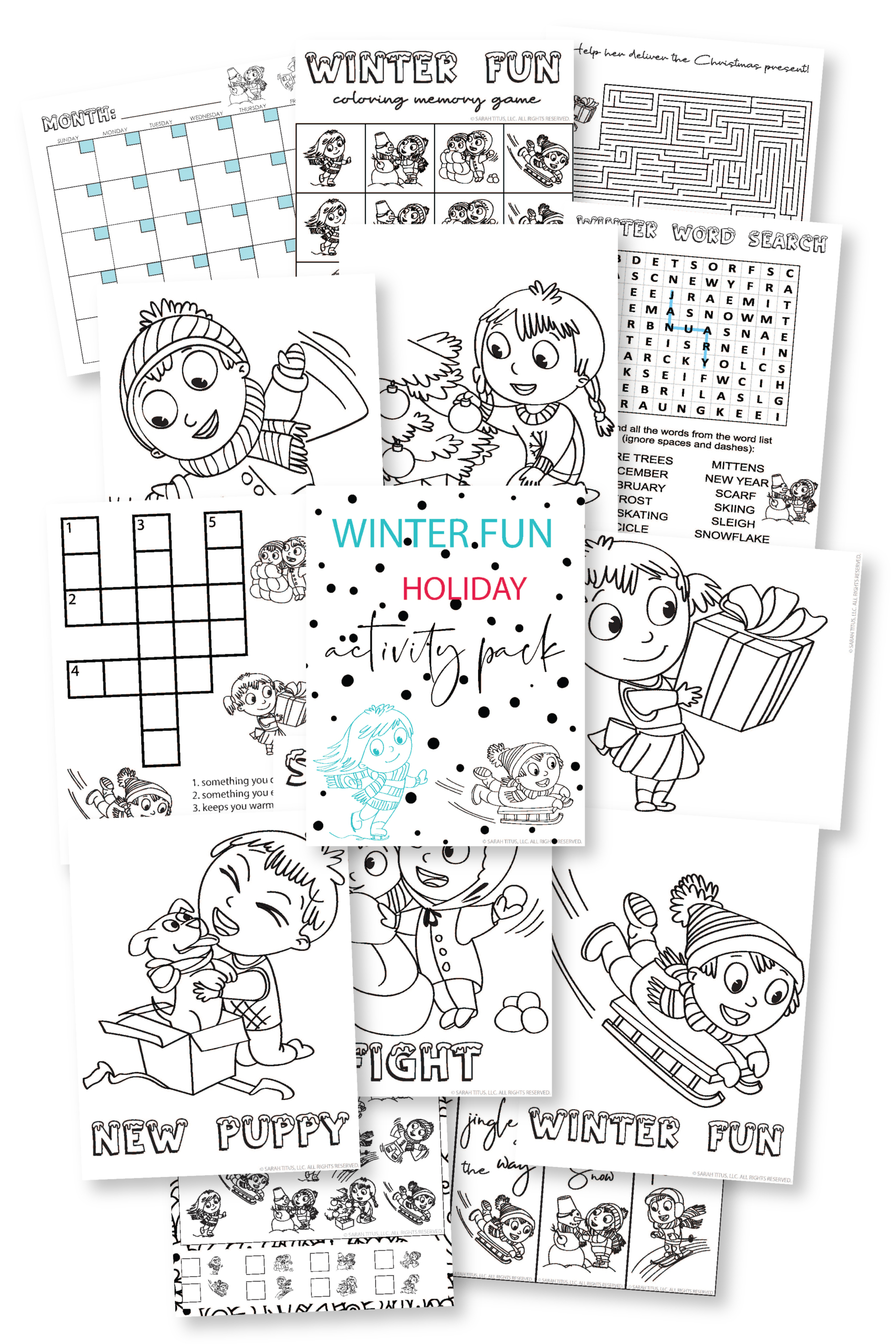 Winter Fun Holiday Activity Pack-01