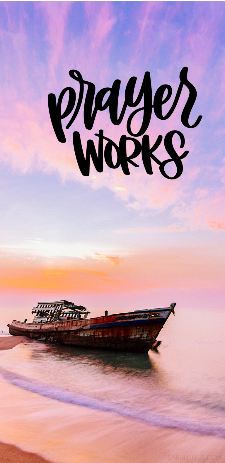 Prayer Works Inspirational Wallpaper Sarah Titus
