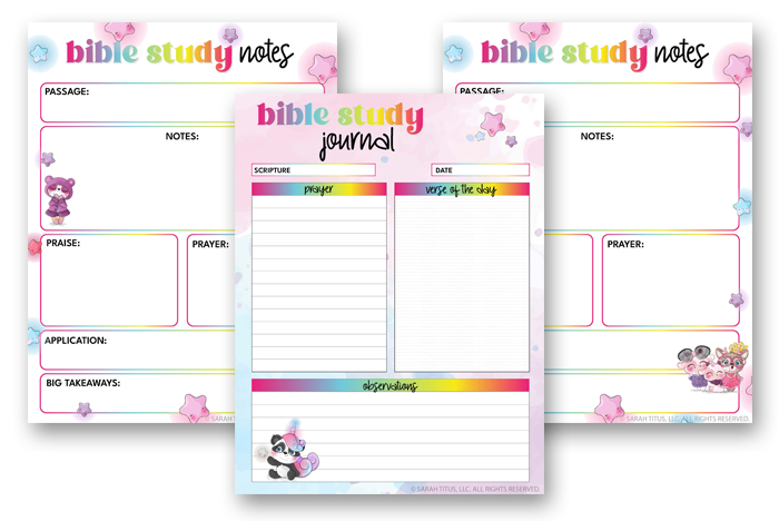 Walk by Faith Teen Journal - Bible Study Journal and Notes