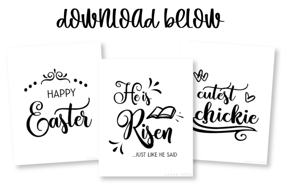 Free Printable Easter Signs