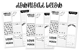 150+ Black and White Planner Stickers - Sarah Titus