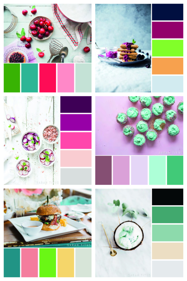 Food Color Palettes