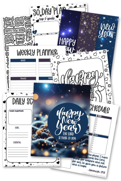 Christian New Year's Planner