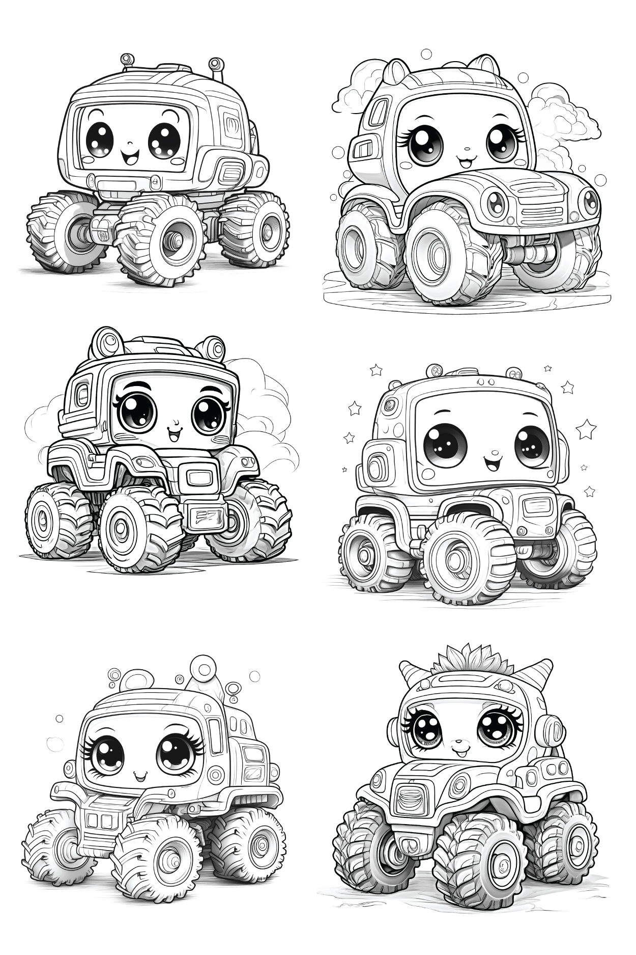 Cute Monster Trucks Featured Image