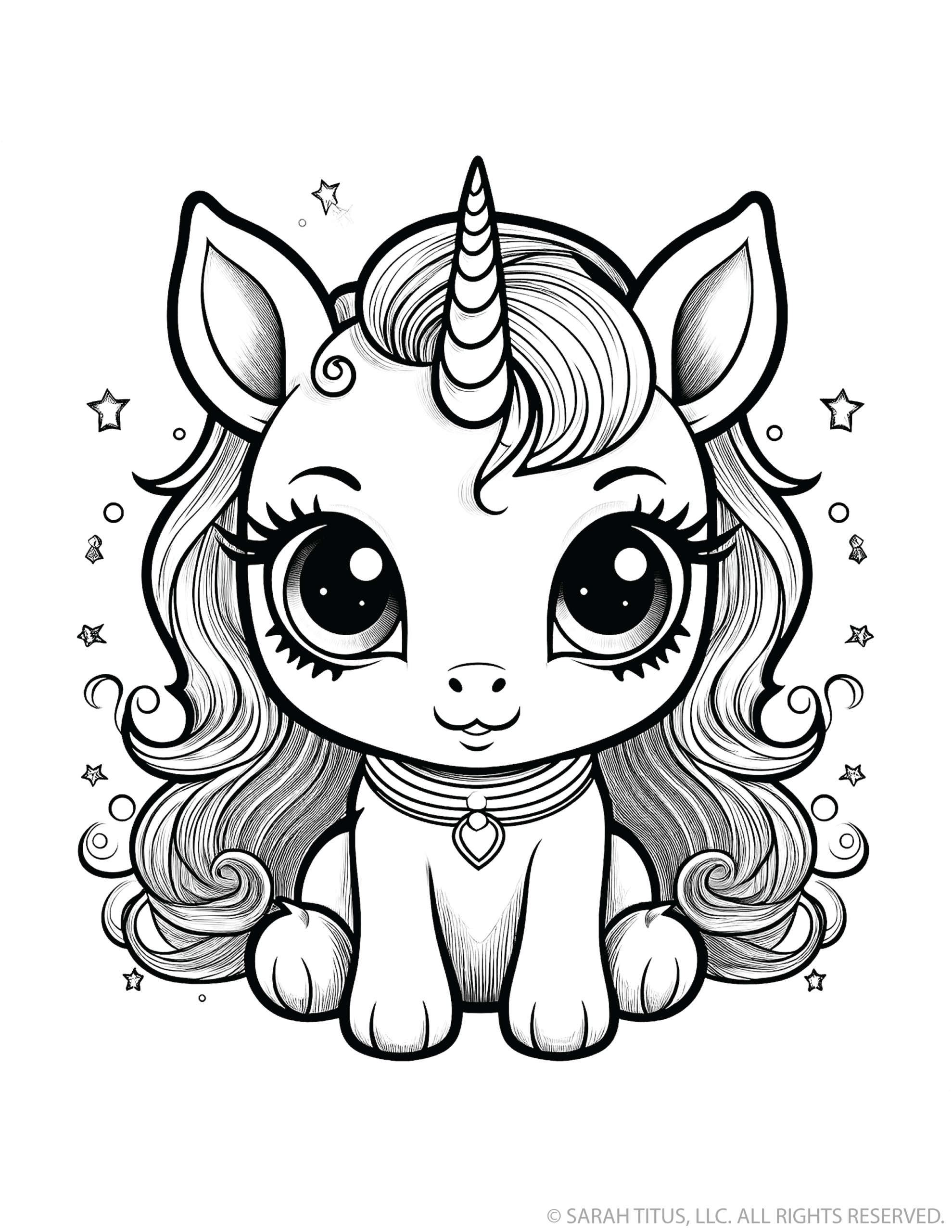 Unicorn with a Cupcake