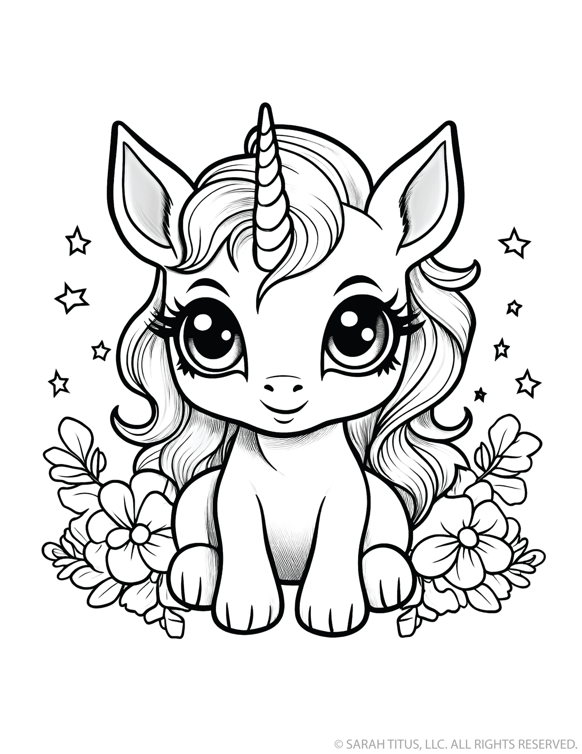 Unicorn and Butterflies
